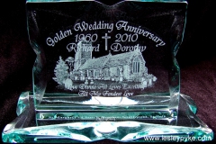 Golden wedding gift