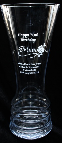 Birthday gift for Mum. Vase