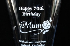 Birthday gift for Mum. Vase
