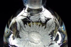 Sunflower and bee perfume