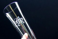 Monogramed flute