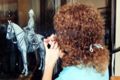 mounted police engraving on door
