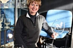 Martini Royale event giant wine glasses