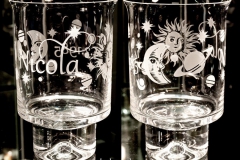 sun moon stars, hurricane lamps