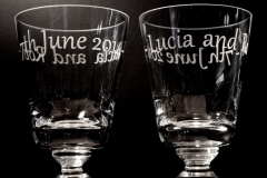 wedding goblets
