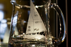 Yacht on tankard