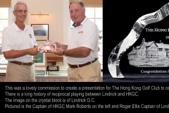 Lindrick Golf Club Centenary Hong Kong Twin Celebration