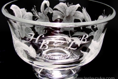 Wedding Bowl, Lilies