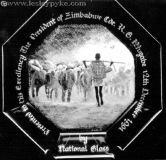 Herdsman presentation plate to Mugabe